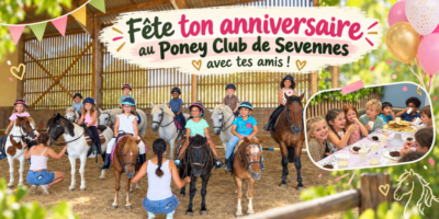 Son anniversaire au poney club une aventure originale et inoubliable